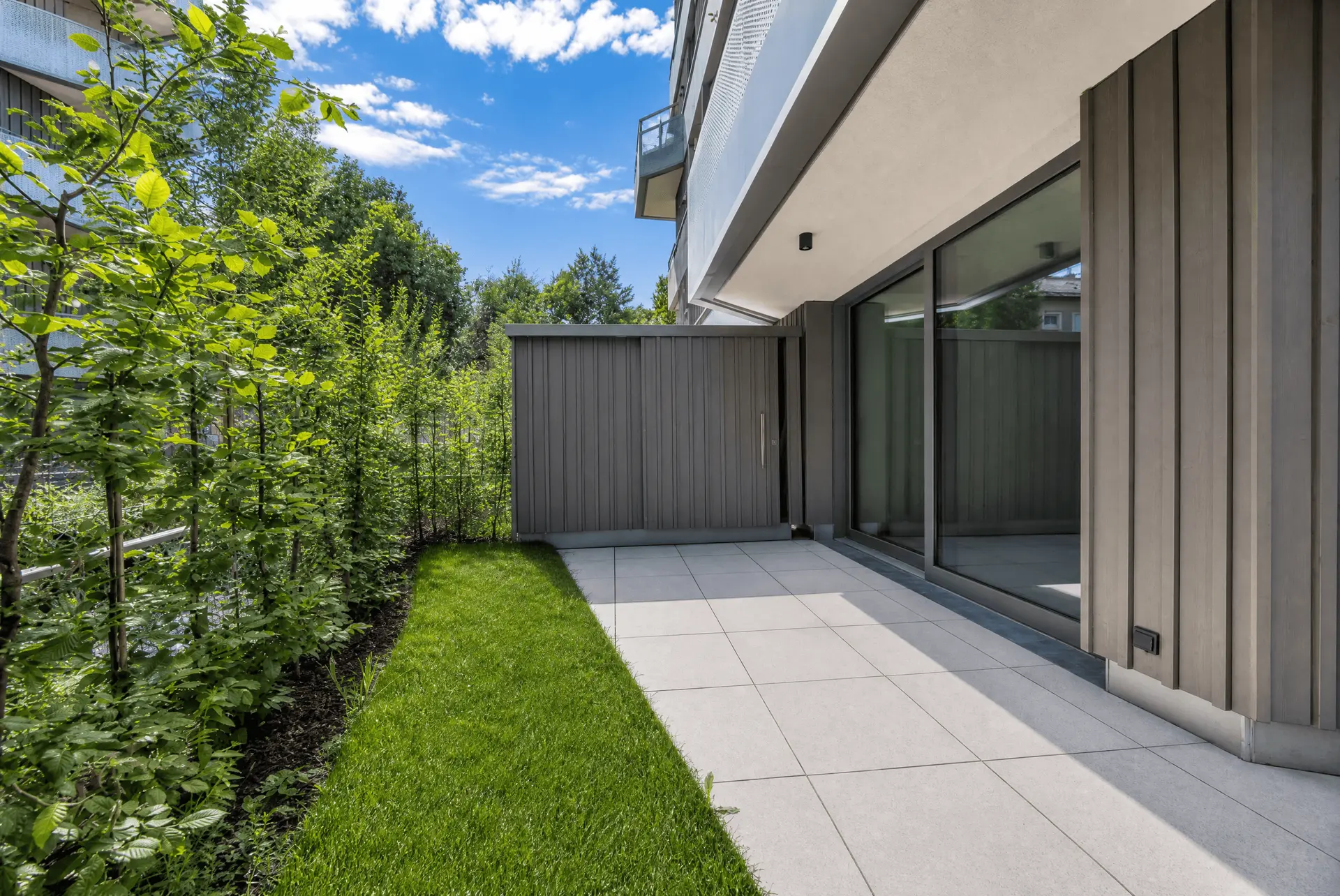Terrasse Richtung Süd