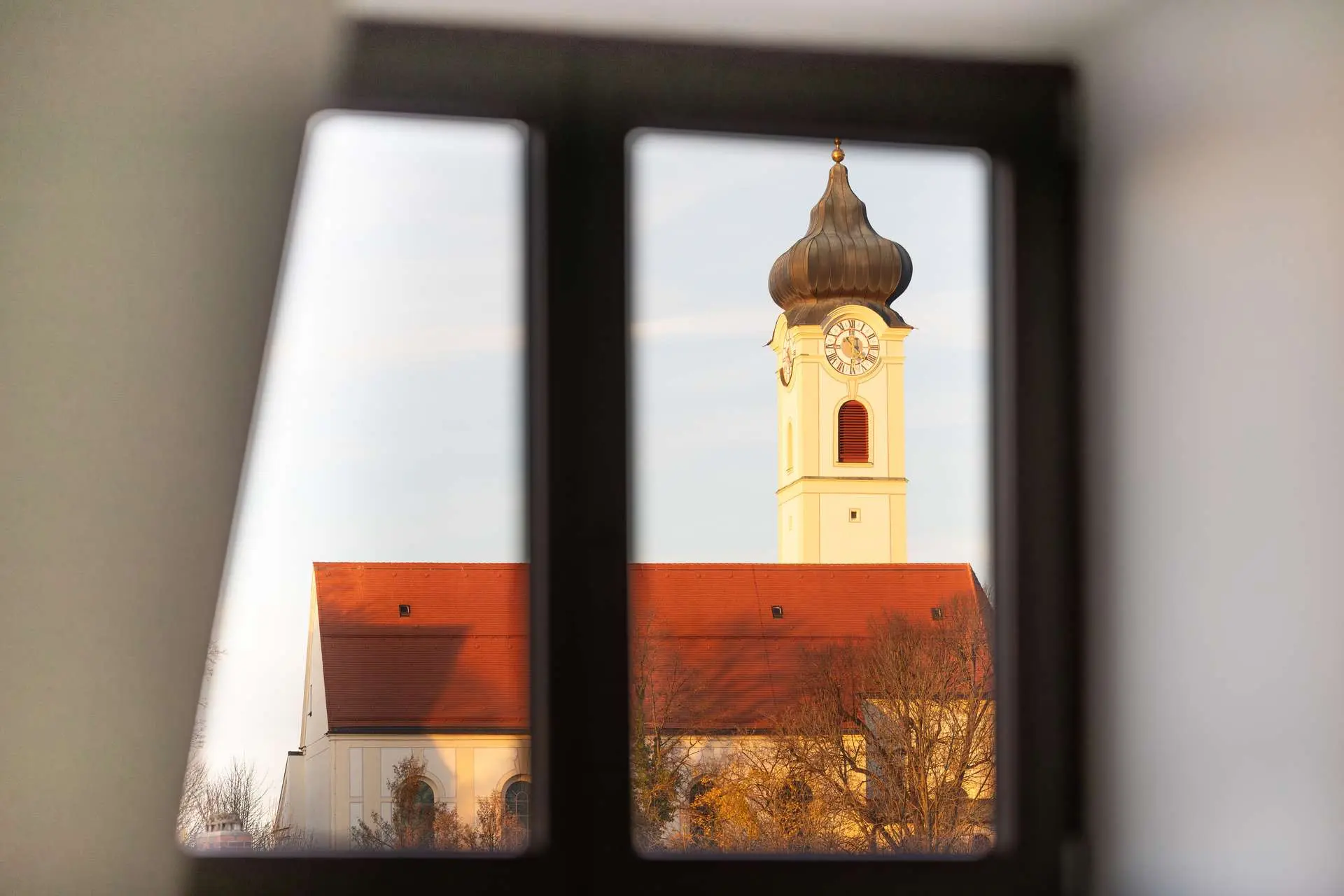 Blick aus dem Fenster