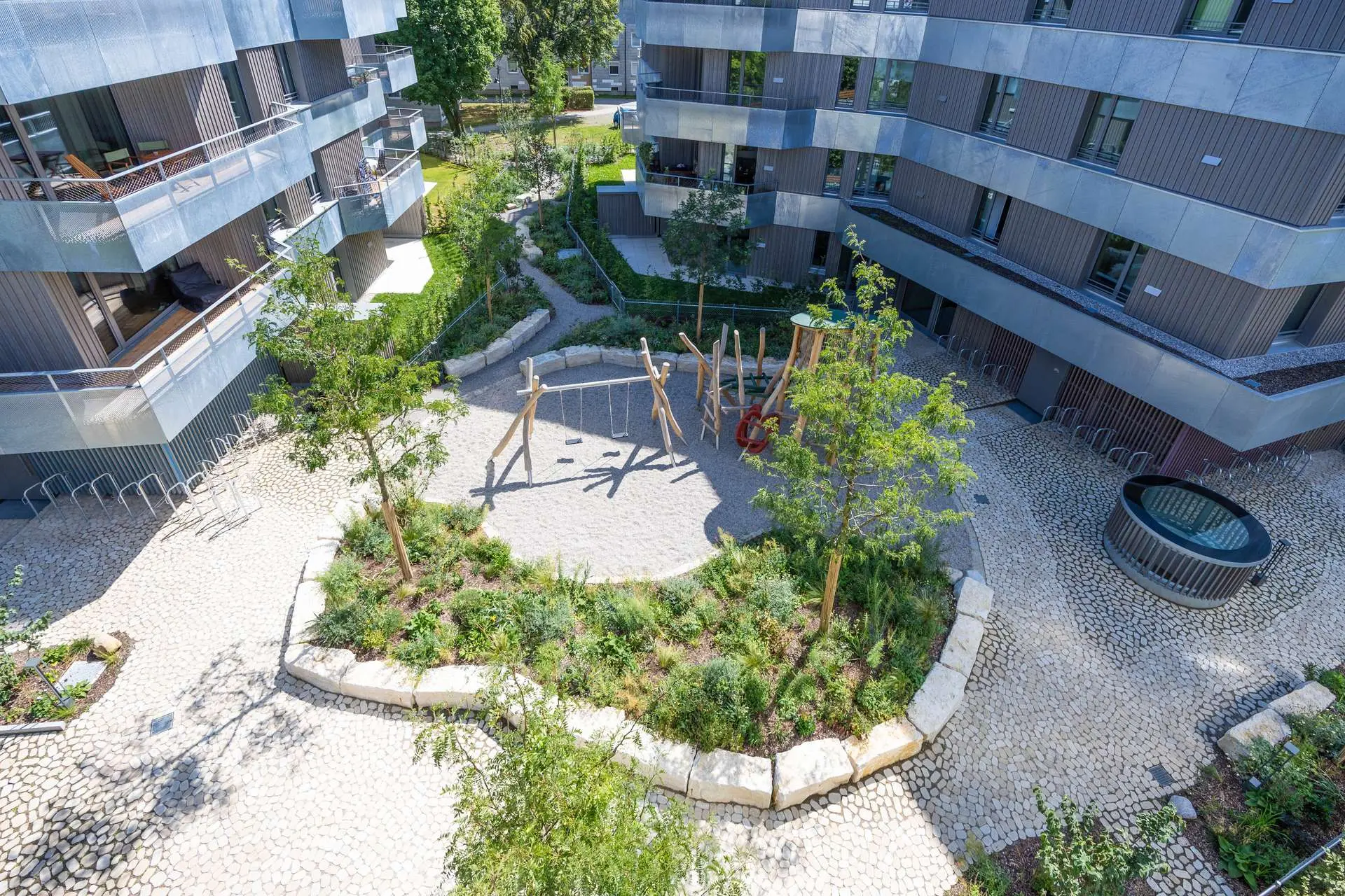 Spielplatz im Hof