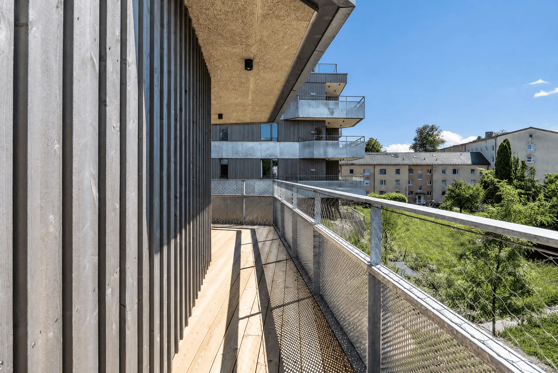Balkon Richtung Südwest