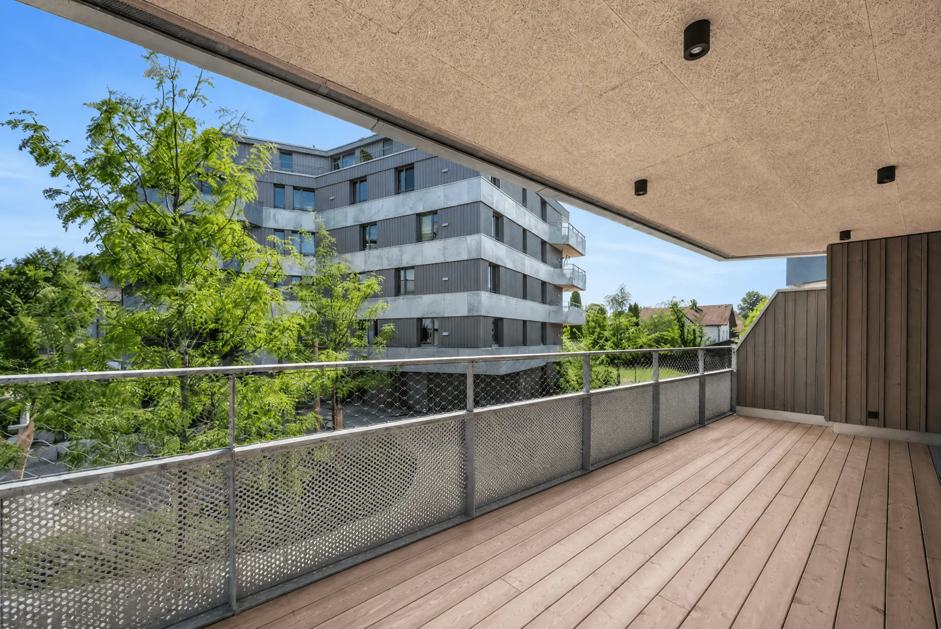 Balkon Richtung Südwest