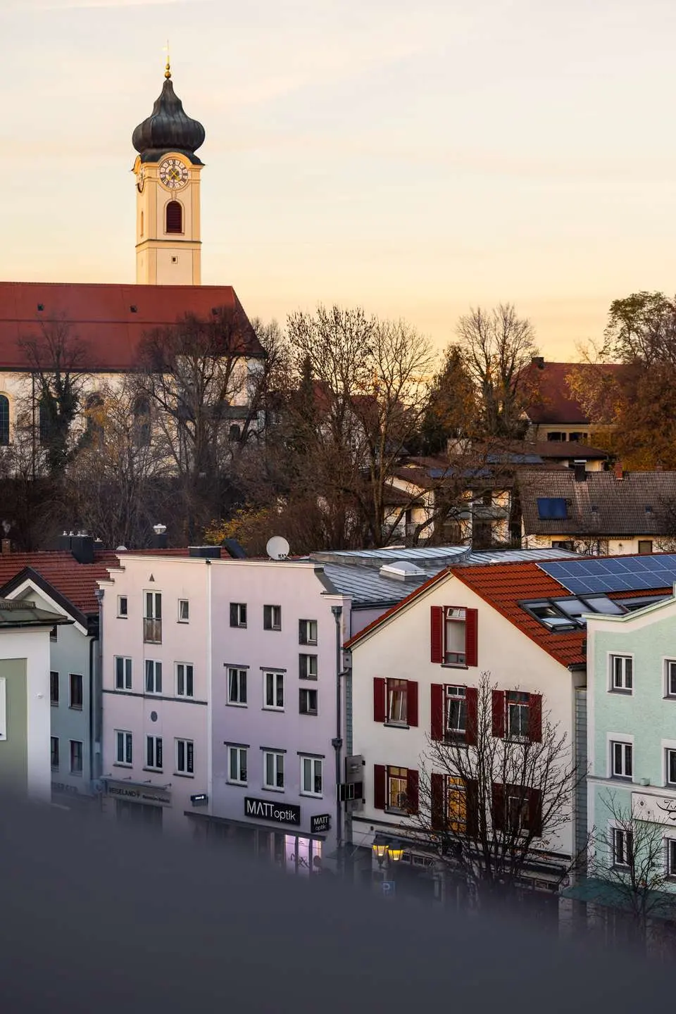 Kirchzeile und Hofberg