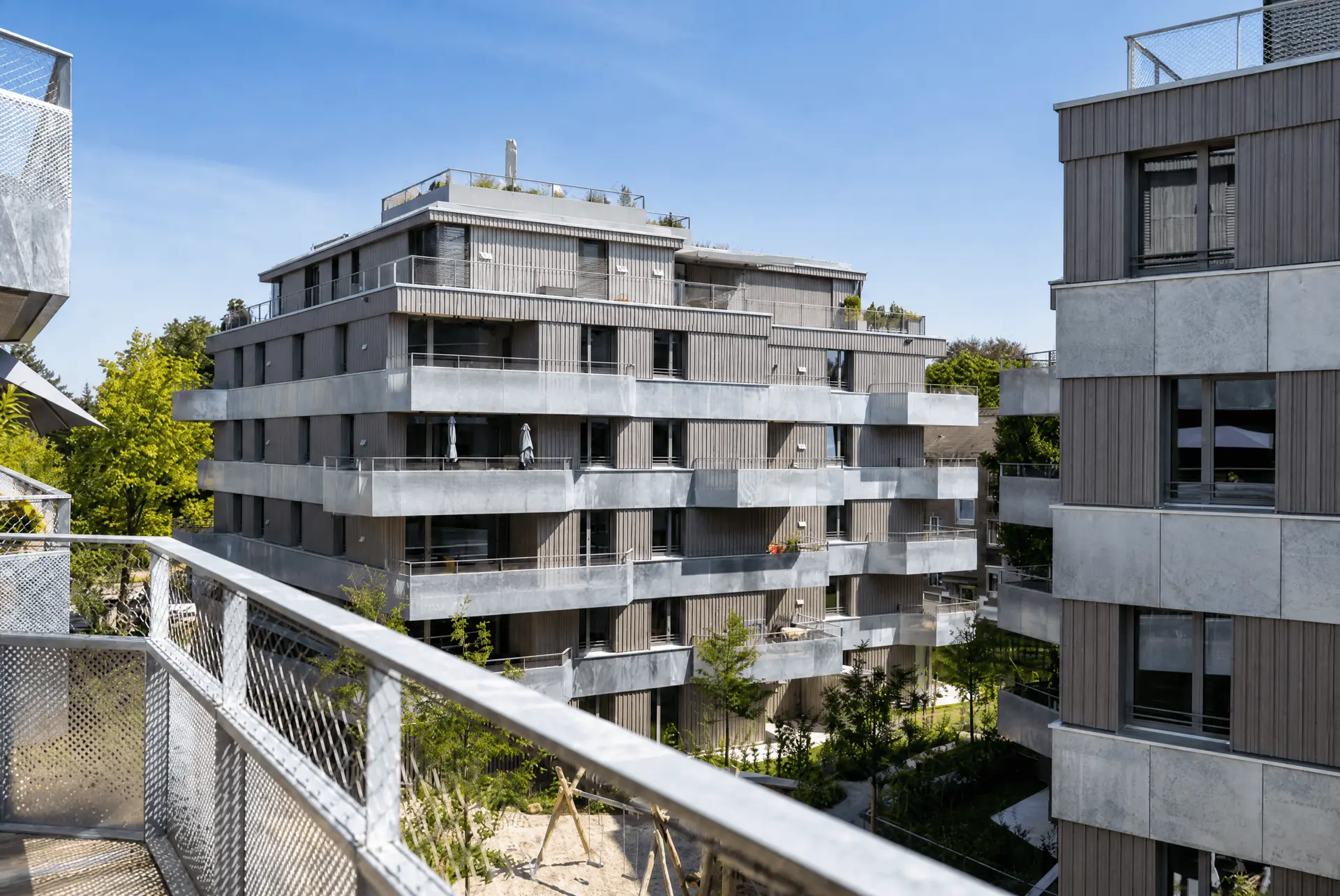 Balkon Richtung Süden