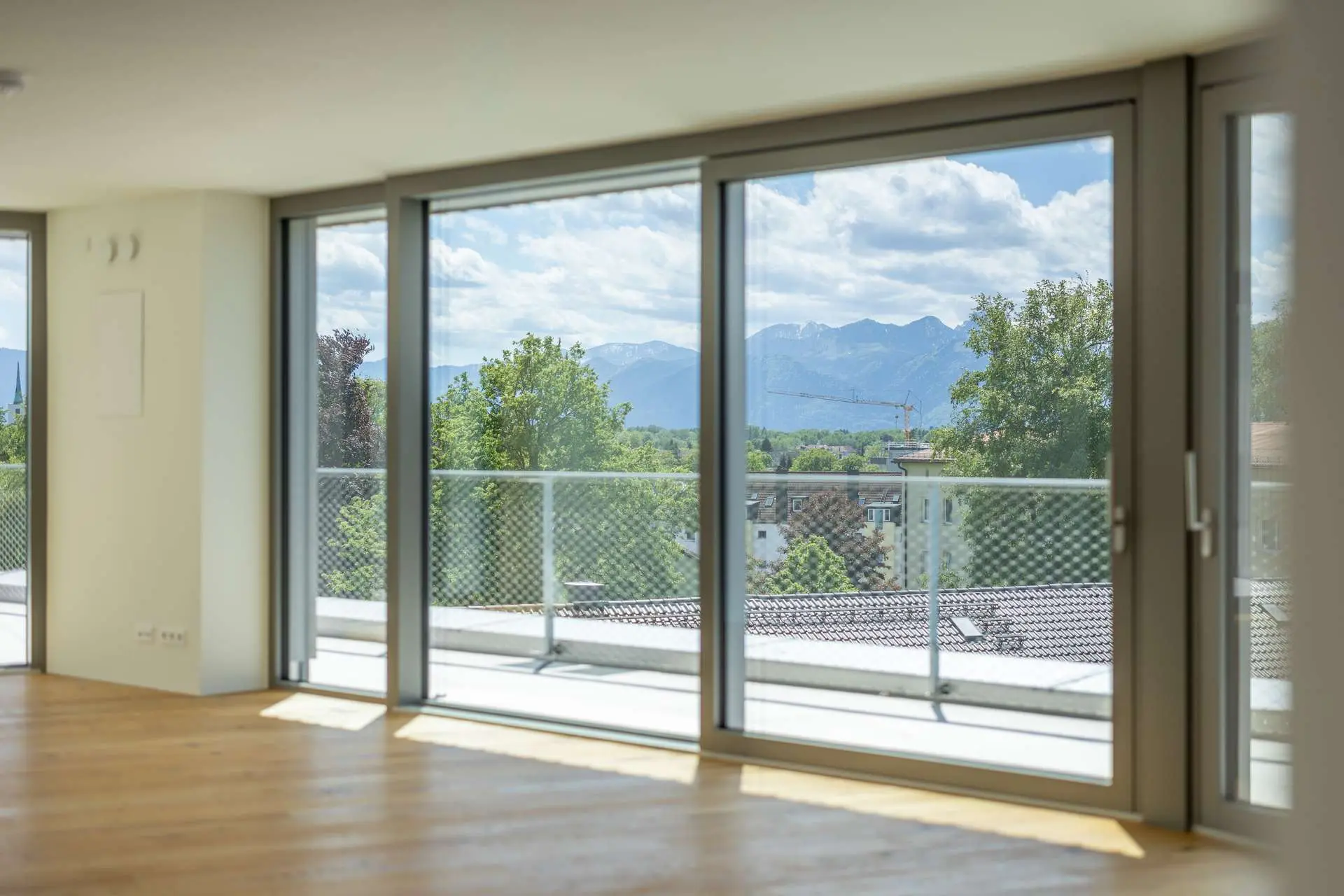 große Fensterfront