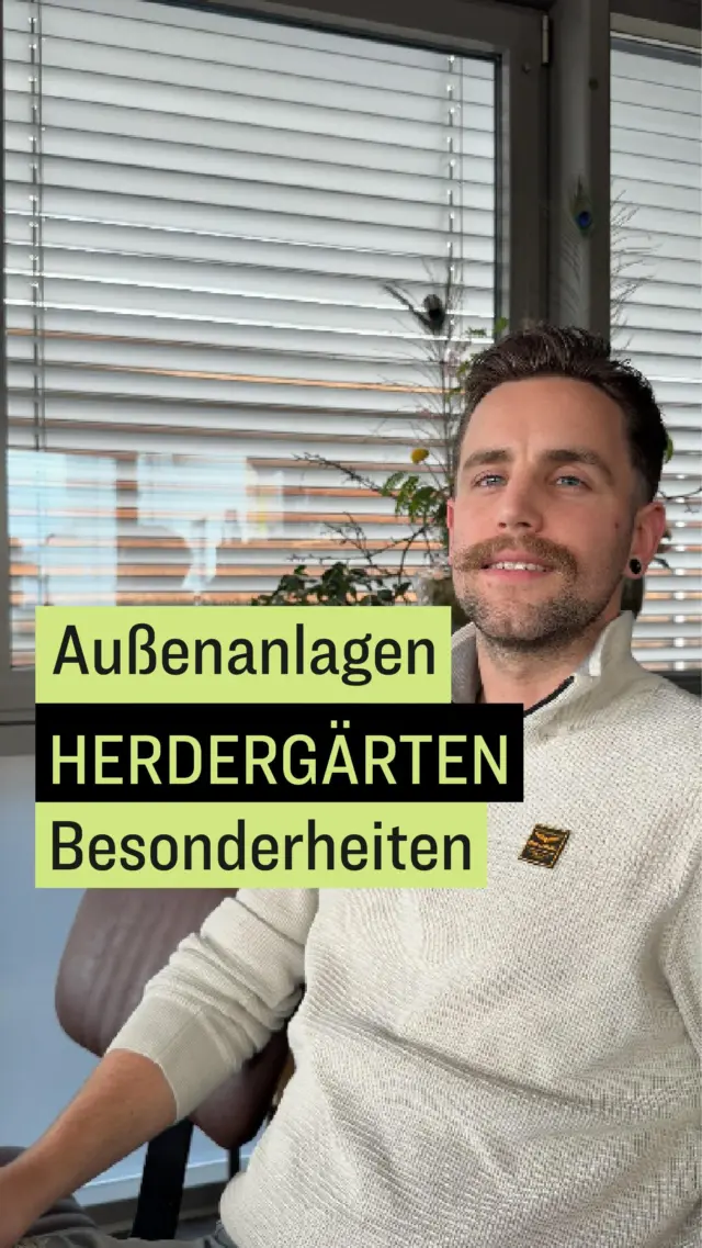 Die Außenanlagen der HERDERGÄRTEN in Rosenheim nehmen immer mehr Gestalt an.
Doch was sind denn eigentlich die Besonderheiten daran? 🤓
 
Wir haben uns viele außergewöhnliche Konzepte und Lösungen einfallen lassen, 
damit wir möglichst viel Grünfläche zwischen den Häusern entstehen lassen können. 🌳
 
Denn unsere Vision war kein seelenloser Betonklotz auf einer gepflasterten Fläche,
sondern moderne und innovative Häuser, die mit einer wundervollen Gartenlandschaft verschmelzen dürfen. 🏘️
 
Wie findet ihr unseren Ansatz?
 
#bauträger #rosenheim #wohneigentum #wohnungskauf #kapitalanlage