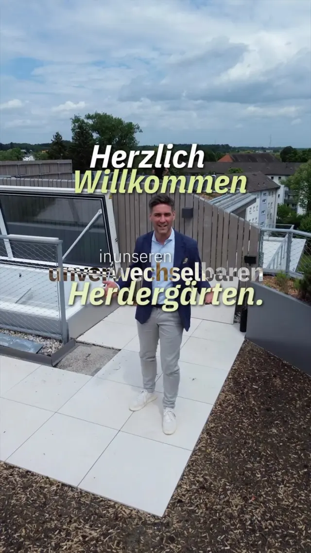 Herzlich Willkommen in den HERDERGÄRTEN! 🙌🏼
Mitten in Rosenheim! 🏡🌳

Wir nehmen euch mit durch die Gebäude und zeigen euch die Details, die den Unterschied machen! 🖤

Auf geht’s zur Tour! Let’s go! 🚀

🔗 mehr Infos: werndl-eisner-partner.de

Werndl Eisner & Partner! 🖤