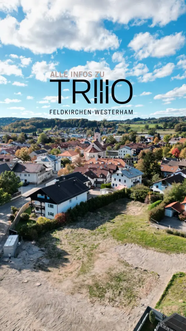 32 neue Wohneinheiten mitten in Feldkirchen-Westerham! 🙌🏼

Bei unserer Bürgerinformation geben wir erste Einblicke in Architektur, Grundrisse, Energiekonzept und Zeitplan – & beantworten Ihre Fragen. 💬

📅 21. Oktober 2026 | 18:00 Uhr
📍 IHK Akademie Westerham

Auch für Wohnungsinteressierte gibt es erste Informationen zum geplanten Vertriebsstart.

🔗 Anmeldung: gstoo.de/TRIO
📩 trio@we-p.de · 📞 08031 3911430

Link zur Anmeldung ist direkt im Profil & Story hinterlegt! 📲

TRIIIO – entwickelt von Werndl Eisner & Partner! 🖤